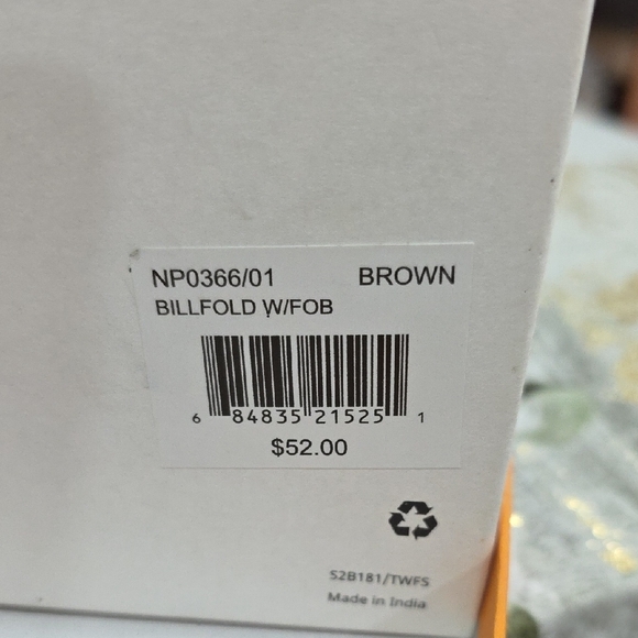 Timberland Dark Brown Leather Wallet and Key Holder Set - Picture 6 of 9